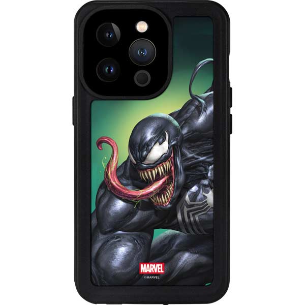 Marvel Venom Symbiote iPhone 15 Pro Waterproof Case