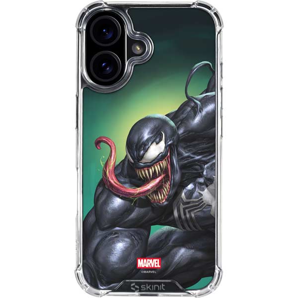 Marvel Venom Symbiote iPhone 16 Clear Case