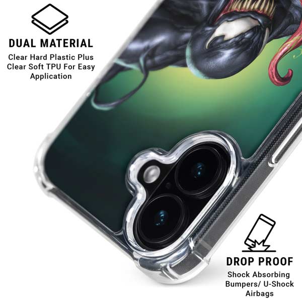 Marvel Venom Symbiote iPhone 16 MagSafe Case