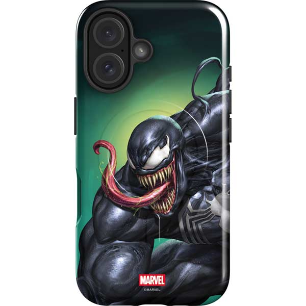 Marvel Venom Symbiote iPhone 16 Magsafe Impact Case