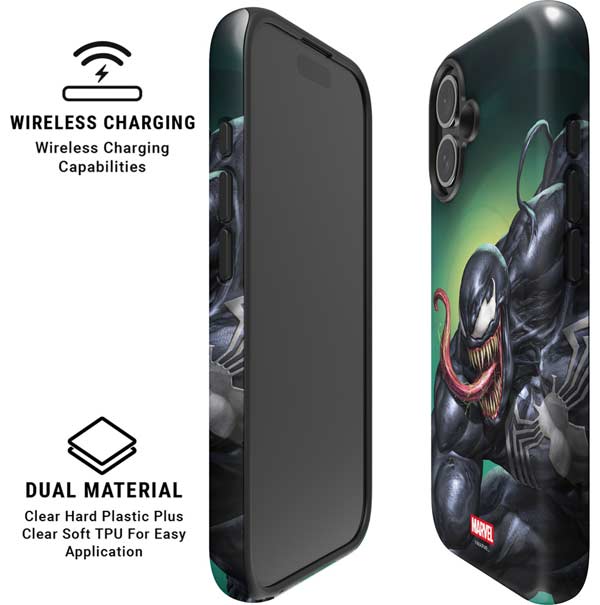 Marvel Venom Symbiote iPhone 16 Magsafe Impact Case