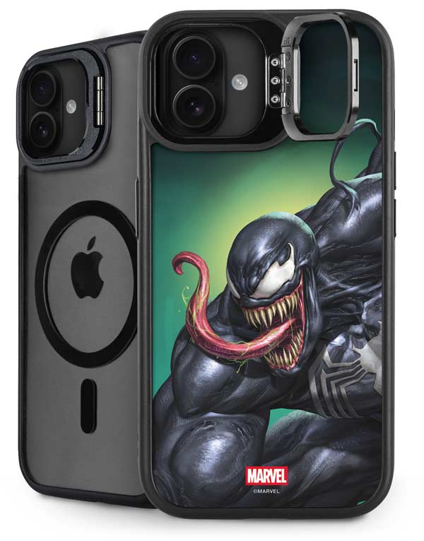Marvel Venom Symbiote iPhone 16 Plus Kickstand Case