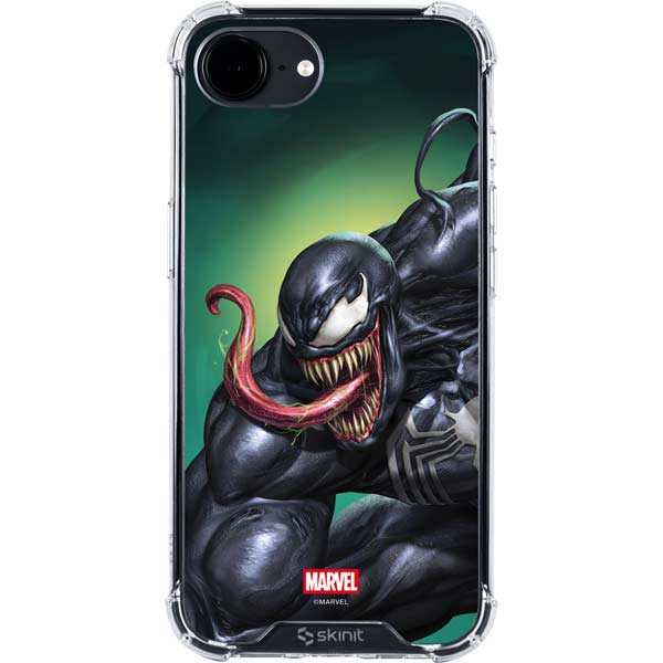 Marvel Venom Symbiote iPhone 16e Clear Case