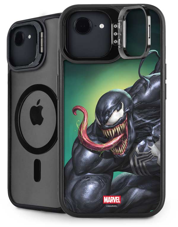 Marvel Venom Symbiote iPhone 16e Kickstand Case