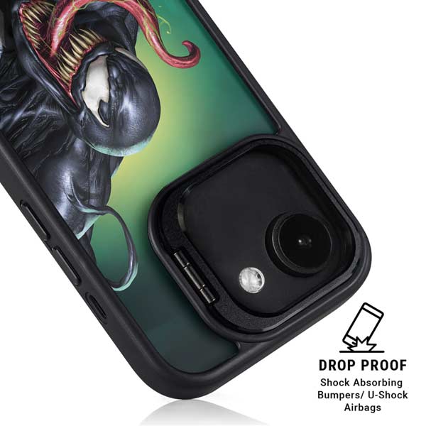 Marvel Venom Symbiote iPhone 16e Kickstand Case
