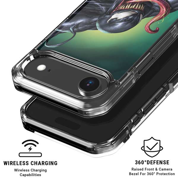 Marvel Venom Symbiote iPhone 17 Air Clear Case