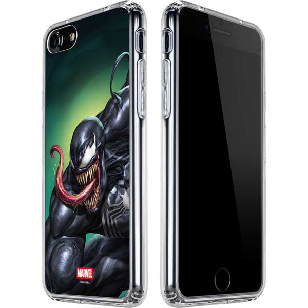 Marvel Venom Symbiote iPhone SE (2nd & 3rd Gen) Clear Case