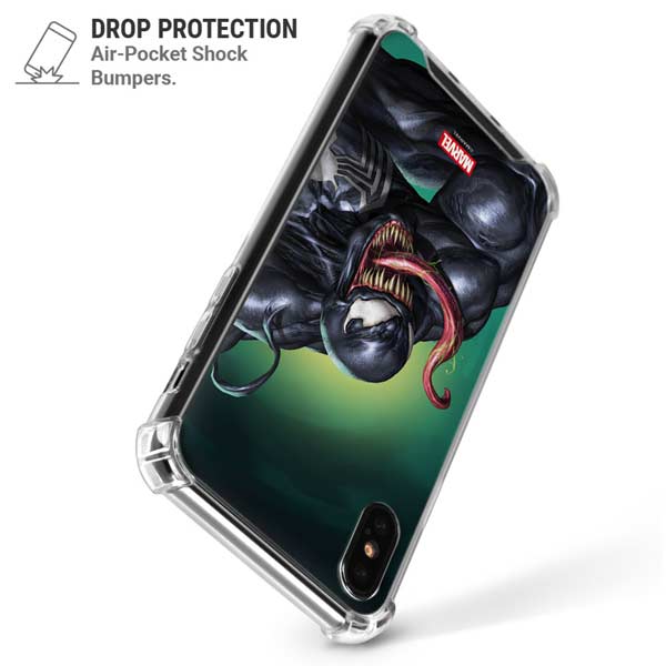 Marvel Venom Symbiote iPhone X/XS Clear Case