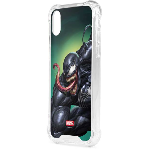 Marvel Venom Symbiote iPhone XS Clear Case