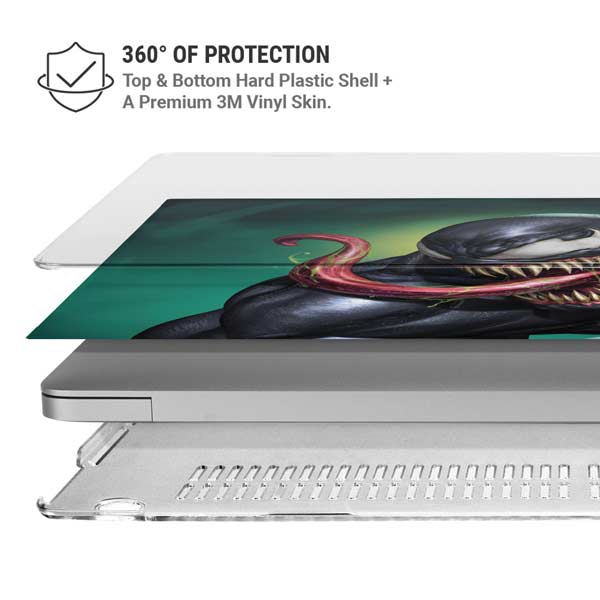 Marvel Venom Symbiote MacBook Air 13in (2020) Case plus Skin