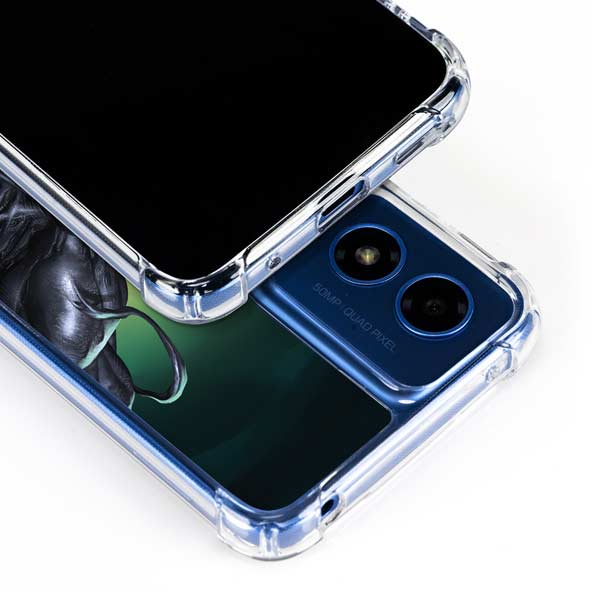 Marvel Venom Symbiote Moto G Play 4G (2024) Clear Case