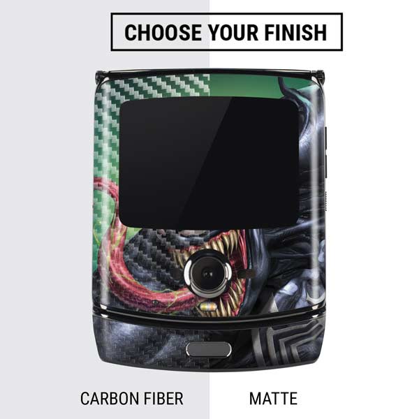 Marvel Venom Symbiote Motorola RAZR Skin