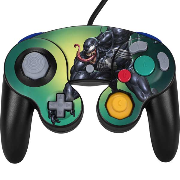 Marvel Venom Symbiote Nintendo GameCube Controller Skin