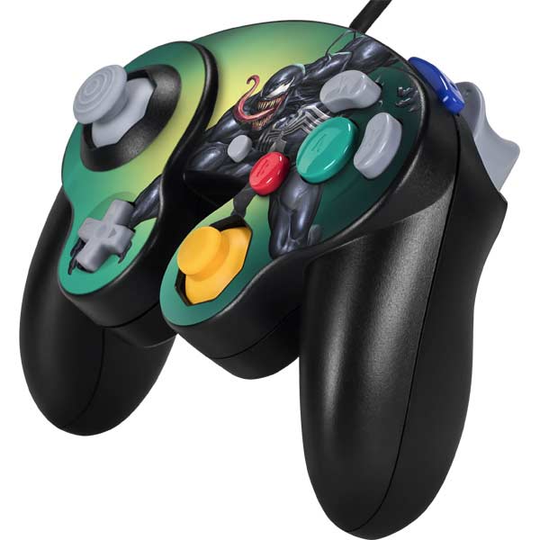 Marvel Venom Symbiote Nintendo GameCube Controller Skin
