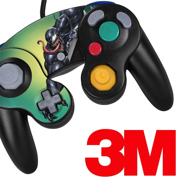 Marvel Venom Symbiote Nintendo GameCube Controller Skin