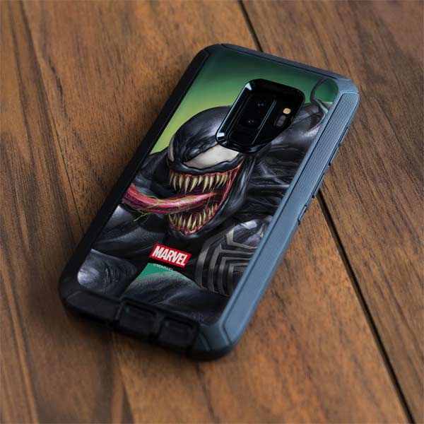 Marvel Venom Symbiote Otterbox Defender Galaxy Skin