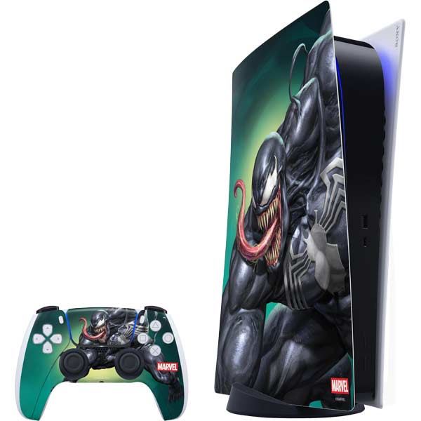 Marvel Venom Symbiote PS5 Bundle Skin