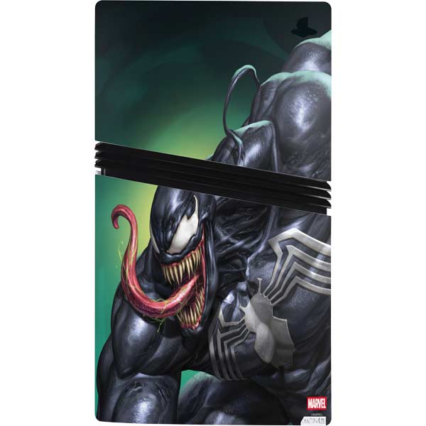 Marvel Venom Symbiote PS5 Pro Bundle Skin