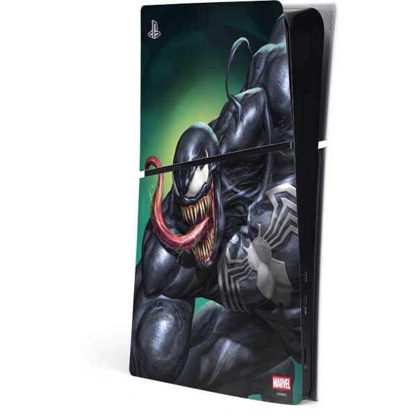 Marvel Venom Symbiote PS5 Slim Digital Edition Console Skin