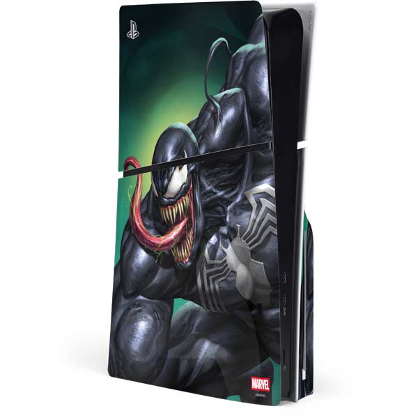 Marvel Venom Symbiote PS5 Slim Disk Console Skin