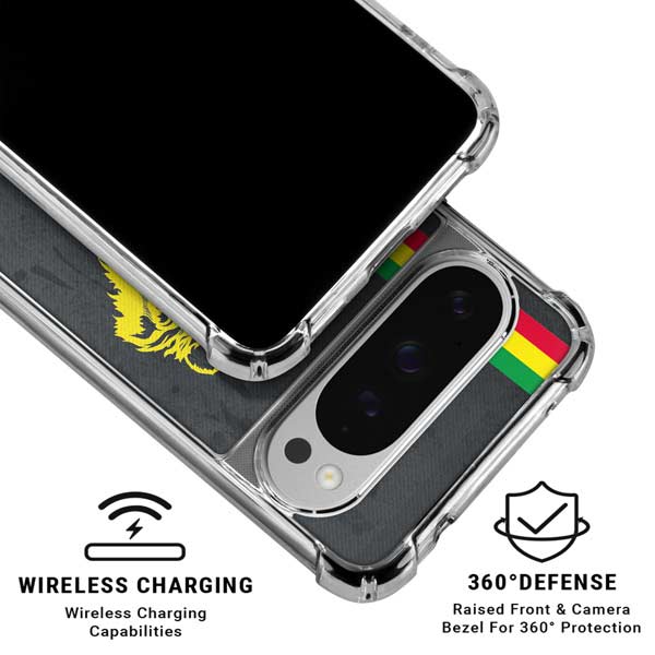 Vertical Banner - Lion of Judah Google Pixel 10 Pro Clear Case