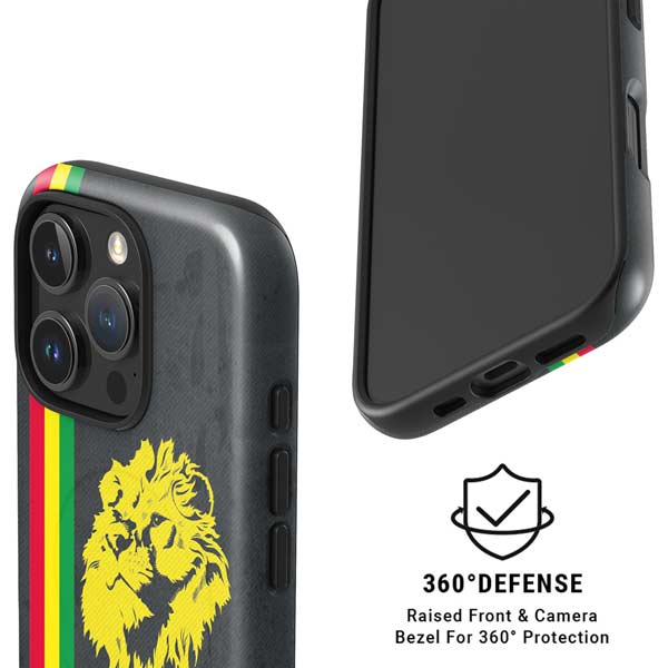Vertical Banner - Lion of Judah iPhone 16 Pro Magsafe Impact Case