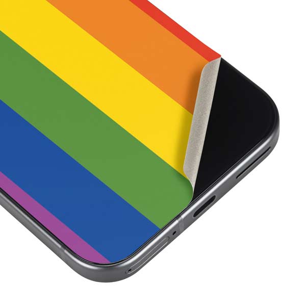 Vertical Rainbow Flag Google Pixel 10 Pro XL Skin