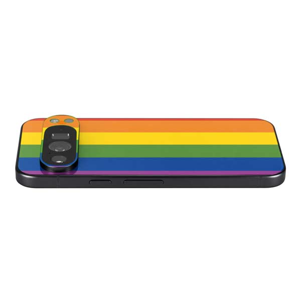Vertical Rainbow Flag Google Pixel 10 Pro XL Skin