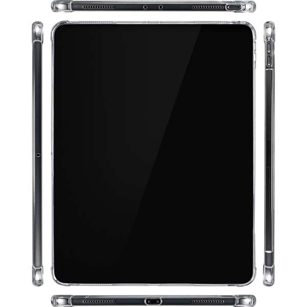Vertical Rainbow Flag iPad Pro 11in (2024) Clear Case