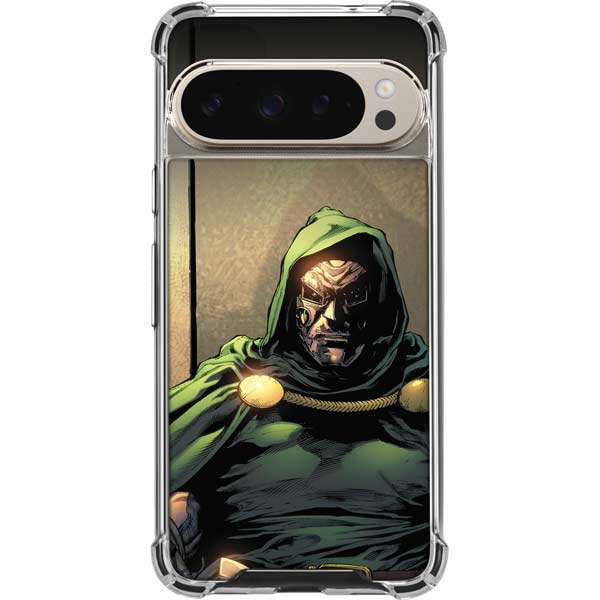 Marvel Dr. Doom Doctor Victor Von Doom Google Pixel 9 Pro XL Clear Case