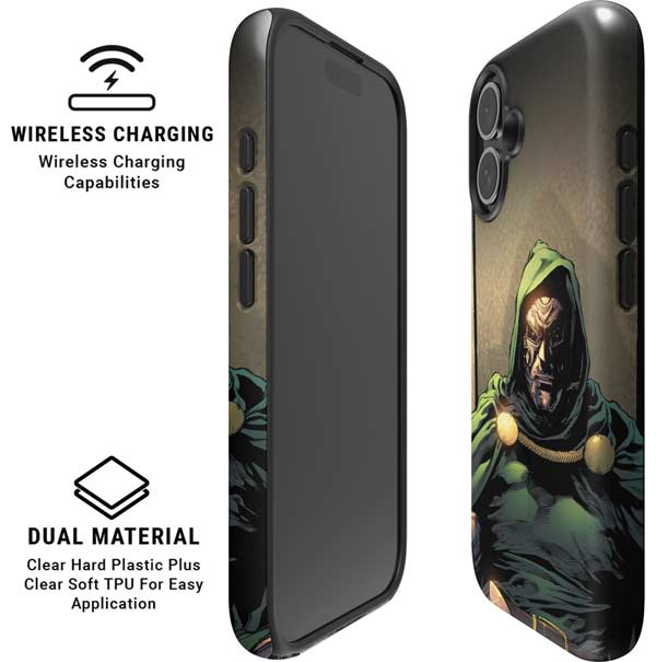 Marvel Dr. Doom Doctor Victor Von Doom iPhone 16 Magsafe Impact Case