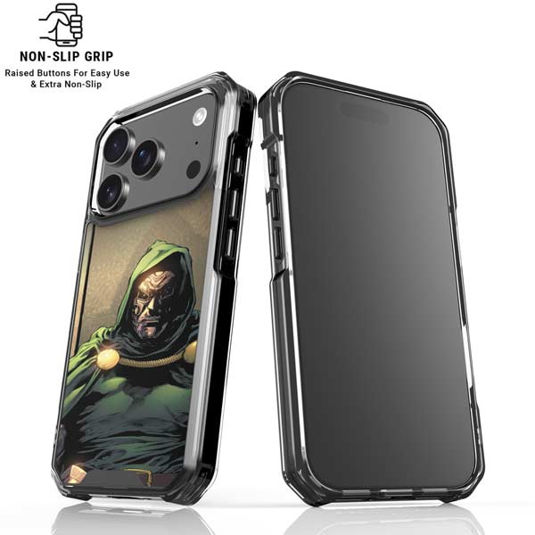 Marvel Dr. Doom Doctor Victor Von Doom iPhone 17 Pro Clear Case