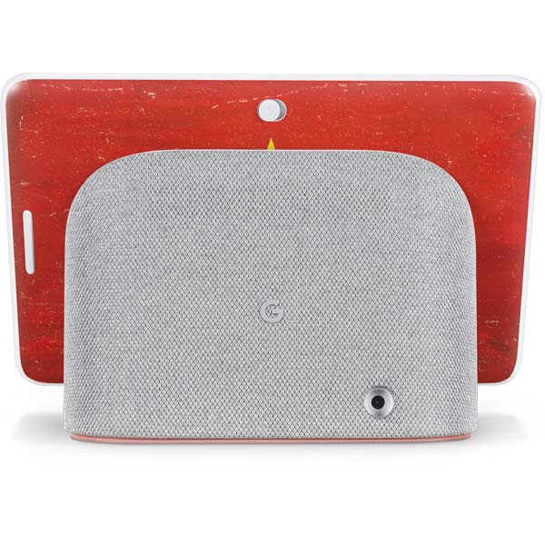 Vietnam Flag Distressed Google Home Hub Skin