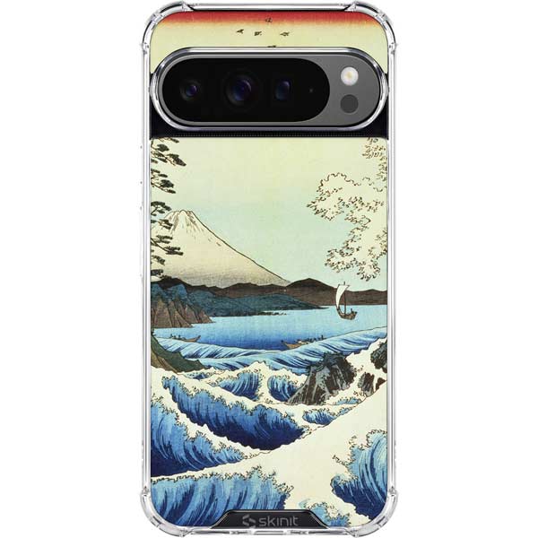 View from Satta Suruga Province by Hiroshige Google Pixel 10 Pro Clear Case
