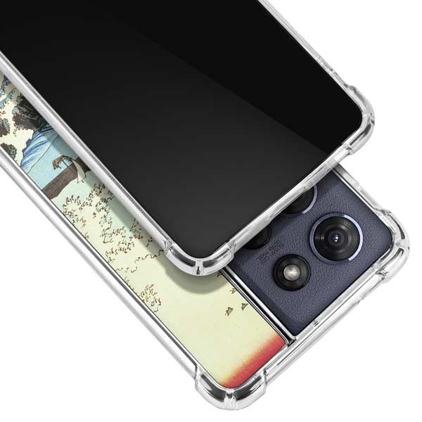 View from Satta Suruga Province by Hiroshige Moto G Power 5G (2025) Clear Case