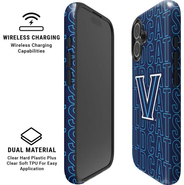 Villanova University Logo Large iPhone 16 Magsafe Impact Case