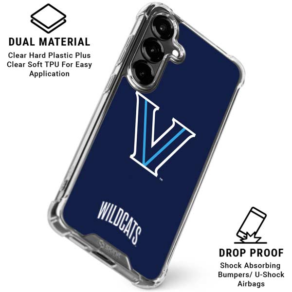 Villanova University 1842 Galaxy S26 Clear Case