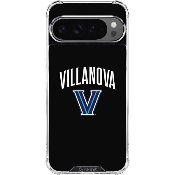 Villanova University V Black Google Pixel 10 Pro Clear Case