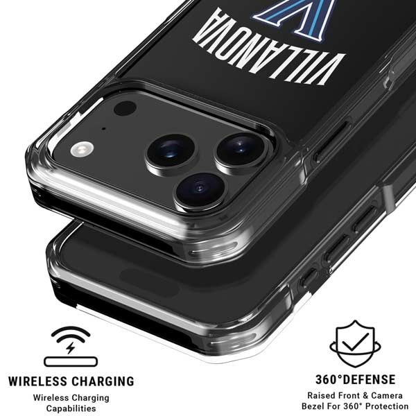 Villanova University V Black iPhone 17 Pro MagSafe Case