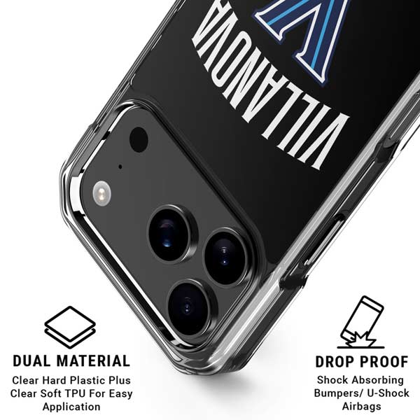 Villanova University V Black iPhone 17 Pro MagSafe Case