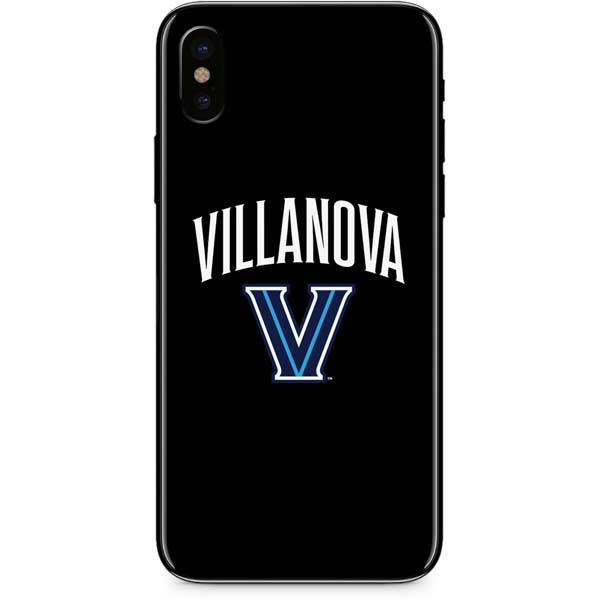 Villanova University V Black iPhone XS Skin