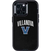 Villanova University V Black Otterbox Defender iPhone Skin