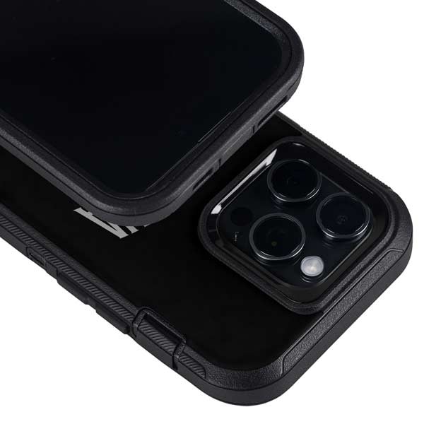 Villanova University V Black Otterbox Defender iPhone Skin