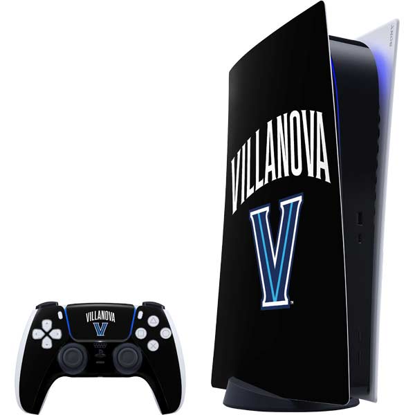 Villanova University V Black PlayStation PS5 Skins