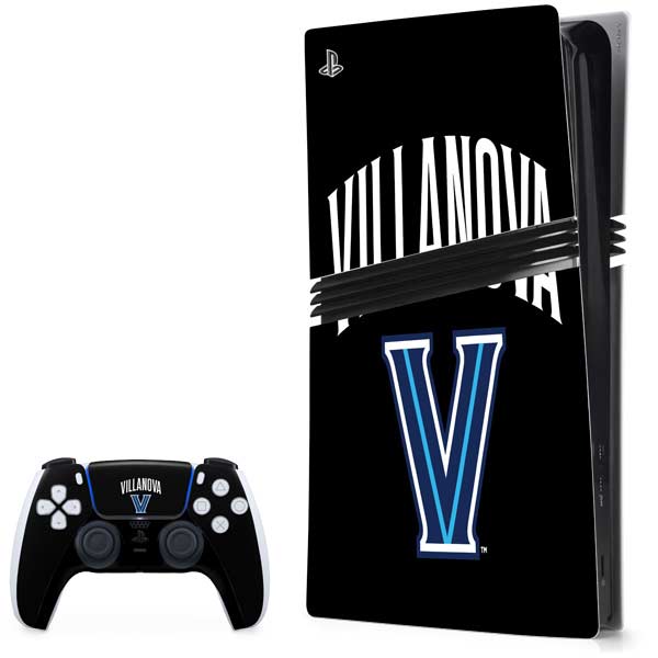 Villanova University V Black PlayStation PS5 Skins