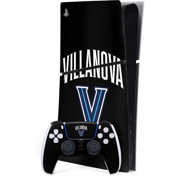 Villanova University V Black PlayStation PS5 Skins