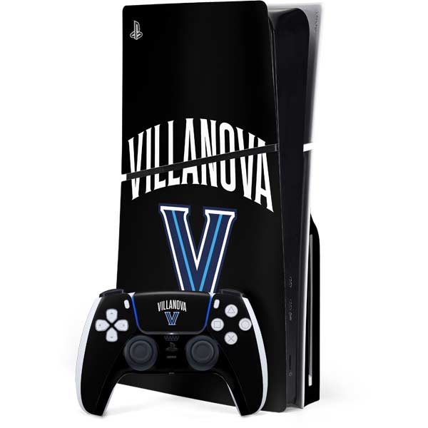 Villanova University V Black PlayStation PS5 Skins