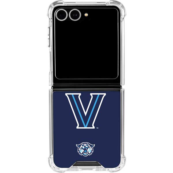 Villanova University V Galaxy Z Flip7 Clear Case