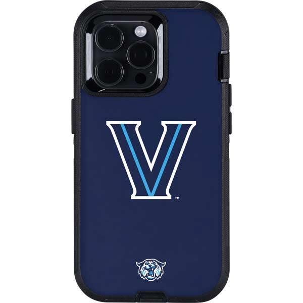 Villanova University V Otterbox Defender iPhone Skin