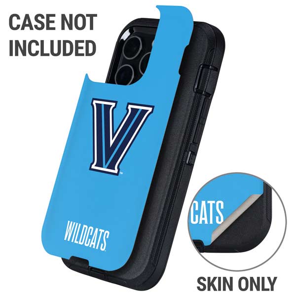 Villanova University Wildcats V Large Otterbox Defender iPhone Skin